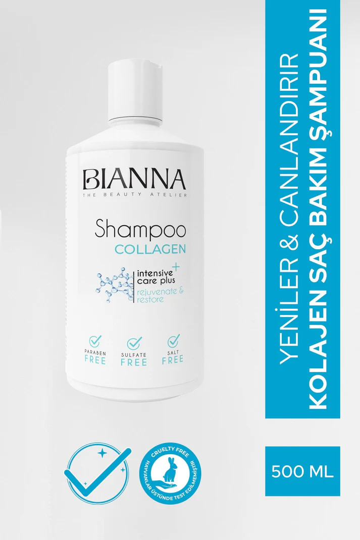 Bianna Kolajenli Yoğun Bakım Şampuanı – 500 ml