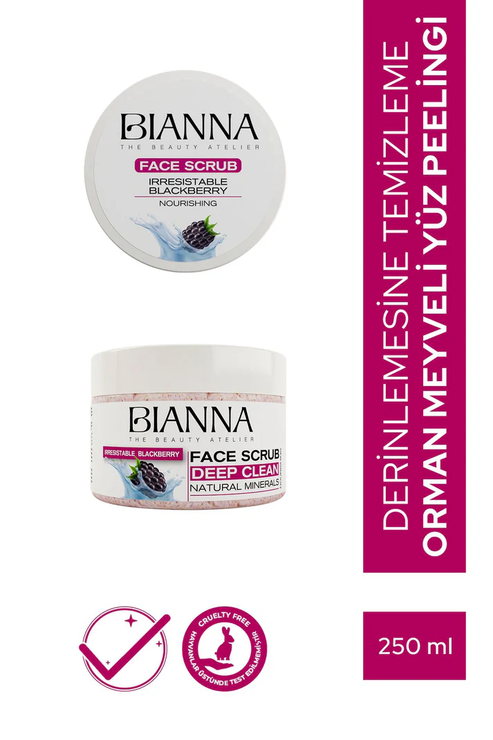 Bianna Orman Meyveli Yüz Peelingi | Besleyici & Arındırıcı & Yatıştırıcı - 250ml