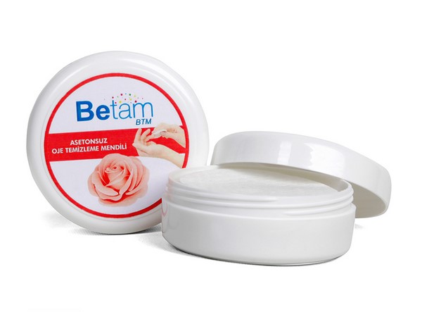 Betam Asetonsuz Oje Temizleme Pedi