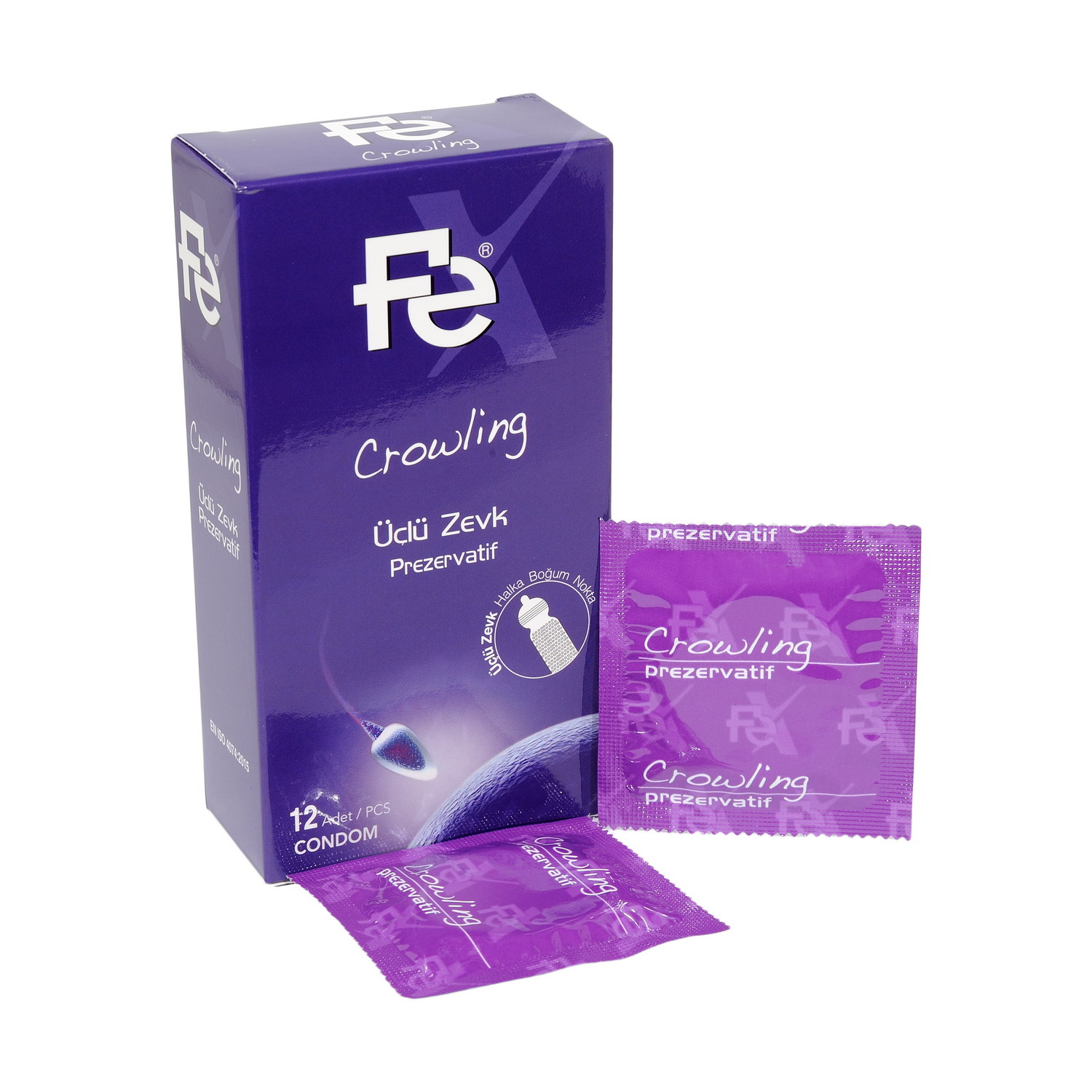 Fex Prezervatif Üçlü Zevk 12’li