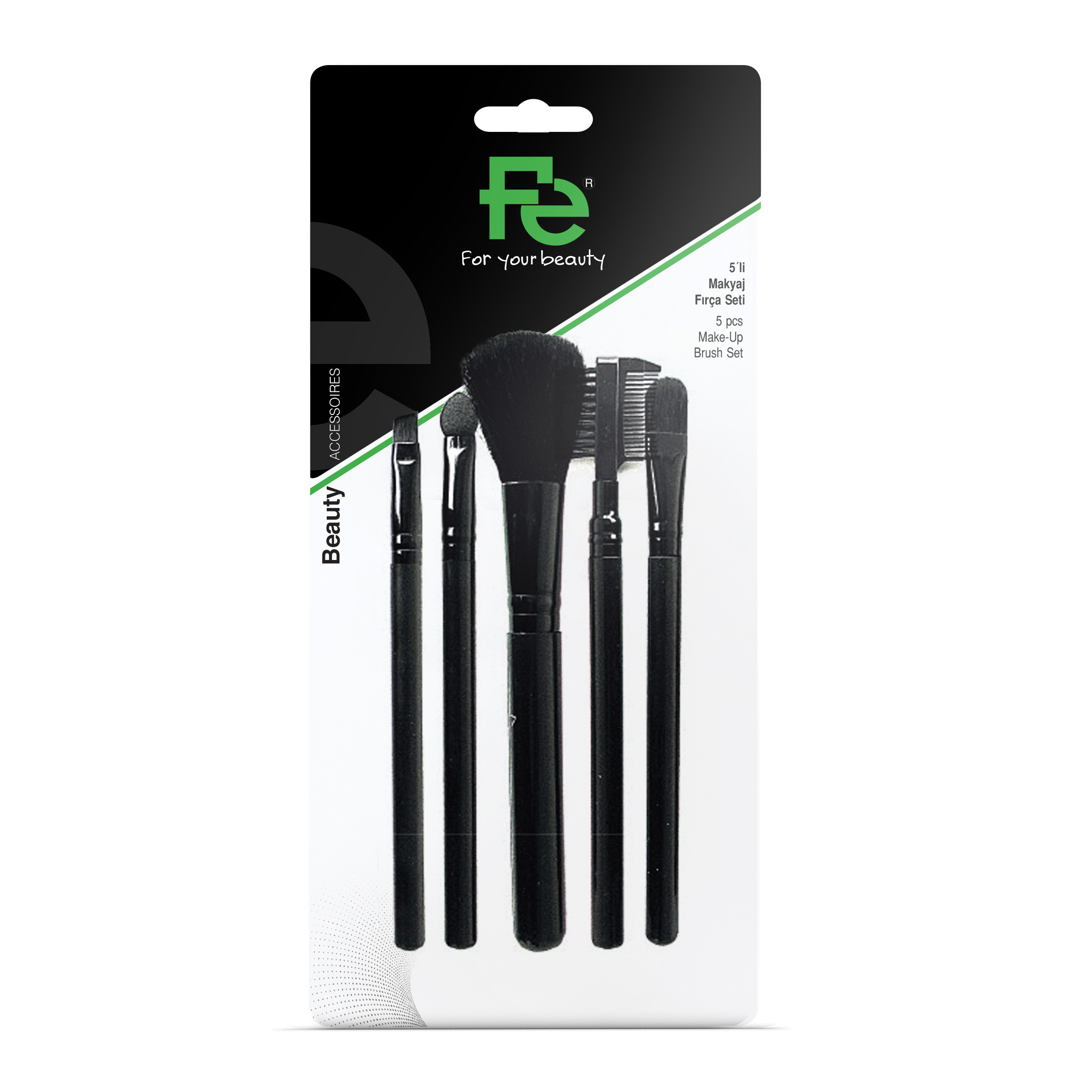 Fe Makyaj Fırça Seti 5’li