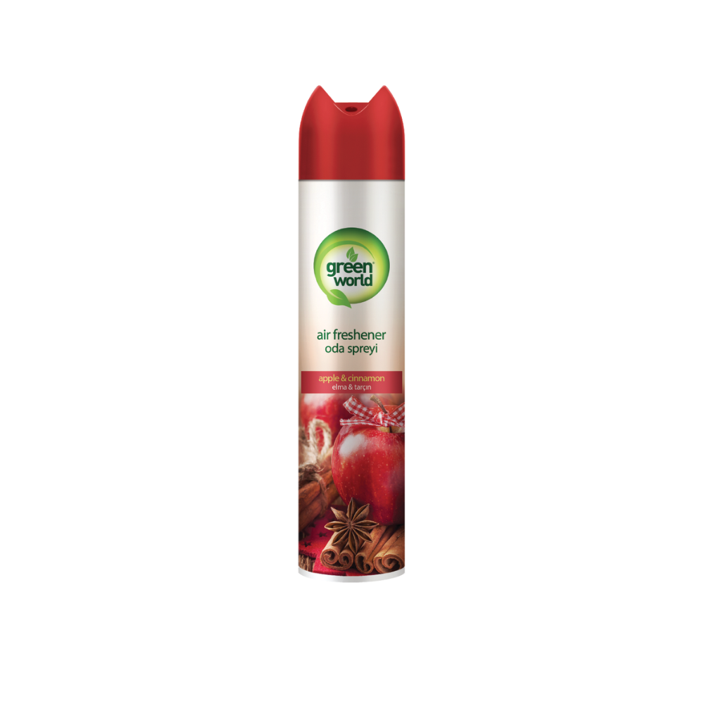Green World Elma & Tarçın Oda Spreyi 300 ML