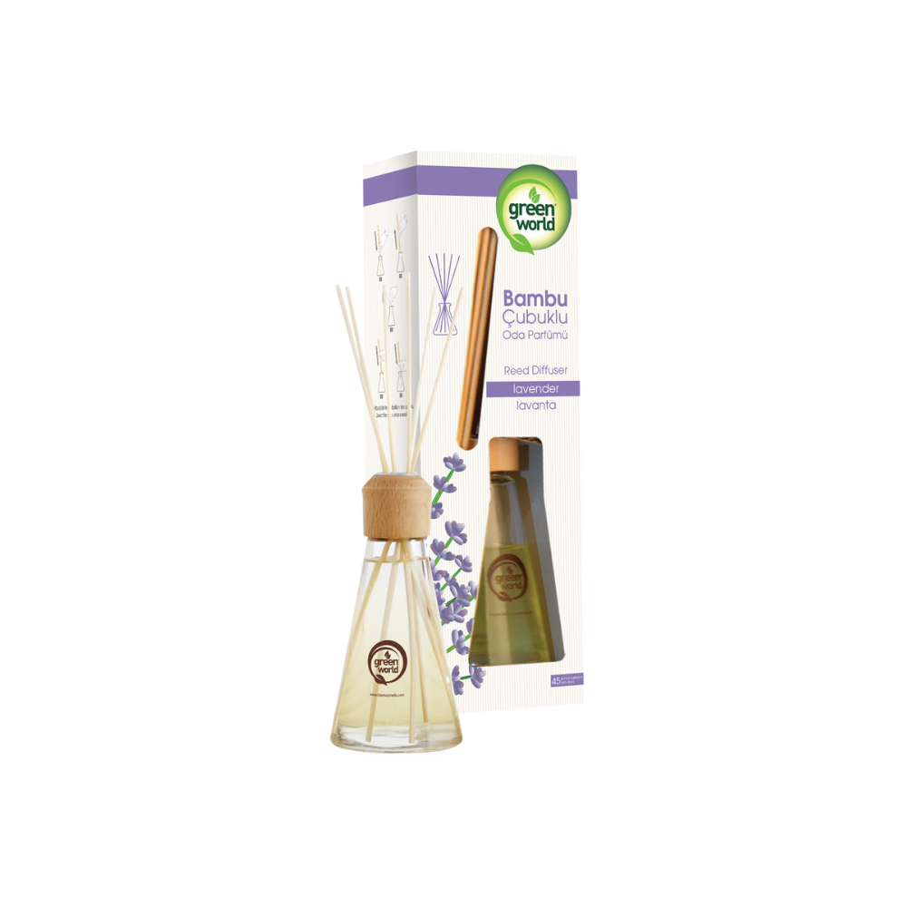 Green World Bambu Çubuklu Oda Kokusu Lavanta 75 ML