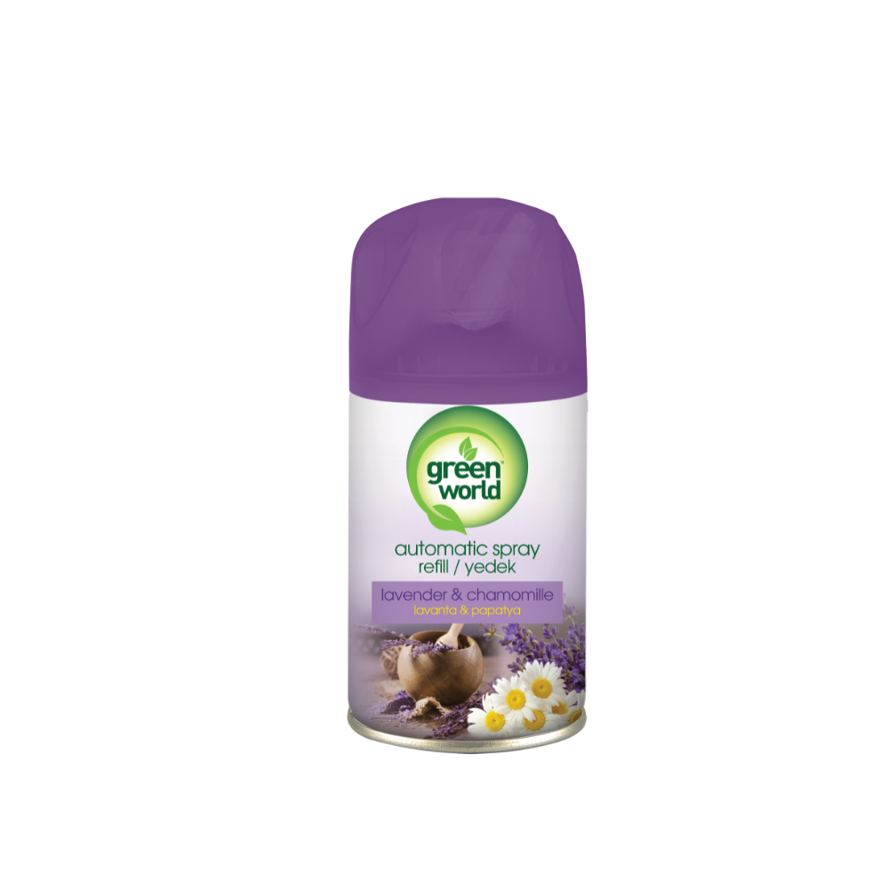 Green World Lavanta ve Papatya Yedek Otomatik Sprey 250 ML