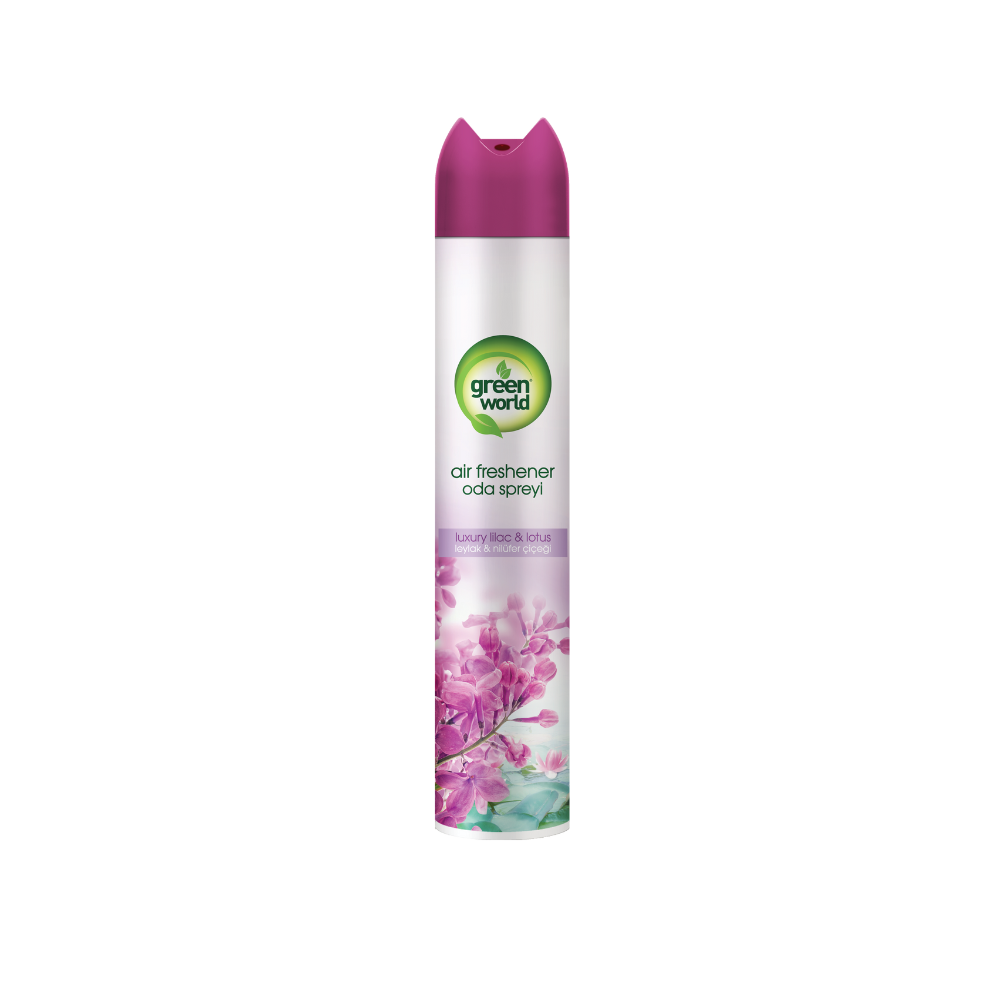 Green World Leylak ve Nilüfer Çiçeği Oda Spreyi 400 ML