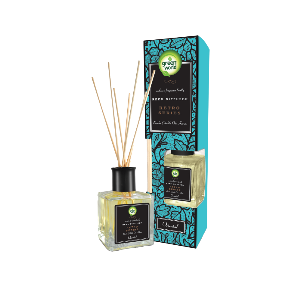 Green World Retro Bambu Çubuklu Oda Kokusu Oriental 100 ML