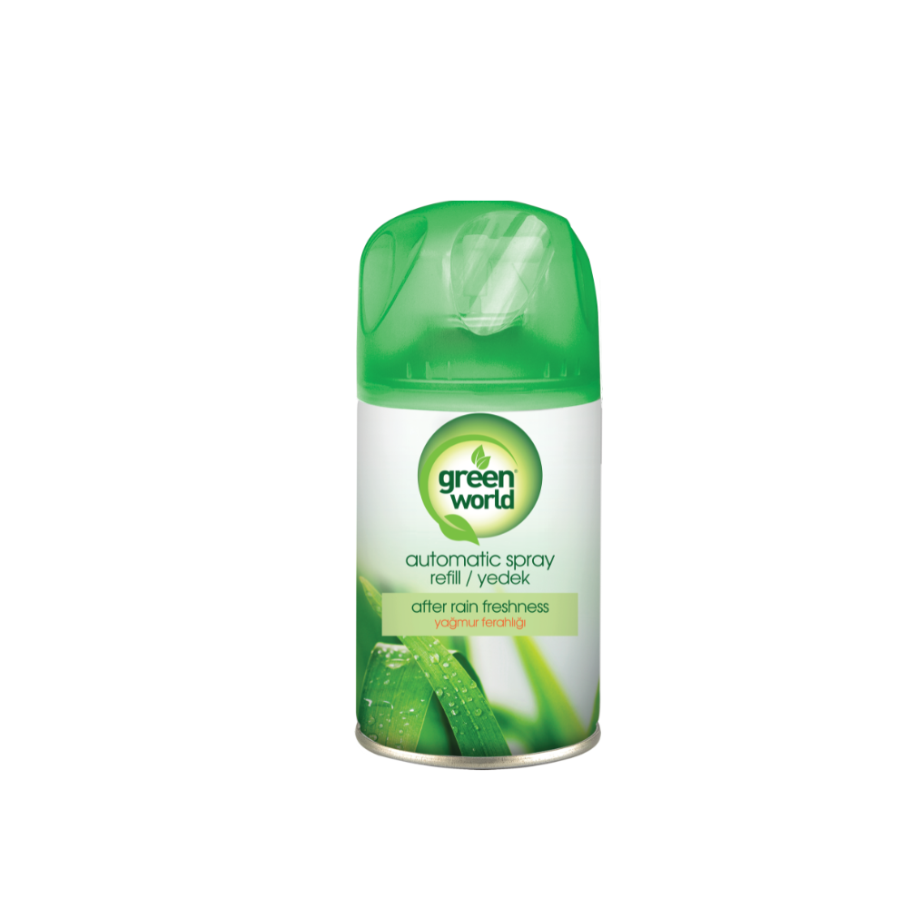 Green World Yağmur Ferahlığı Yedek Otomatik Sprey 250 ML