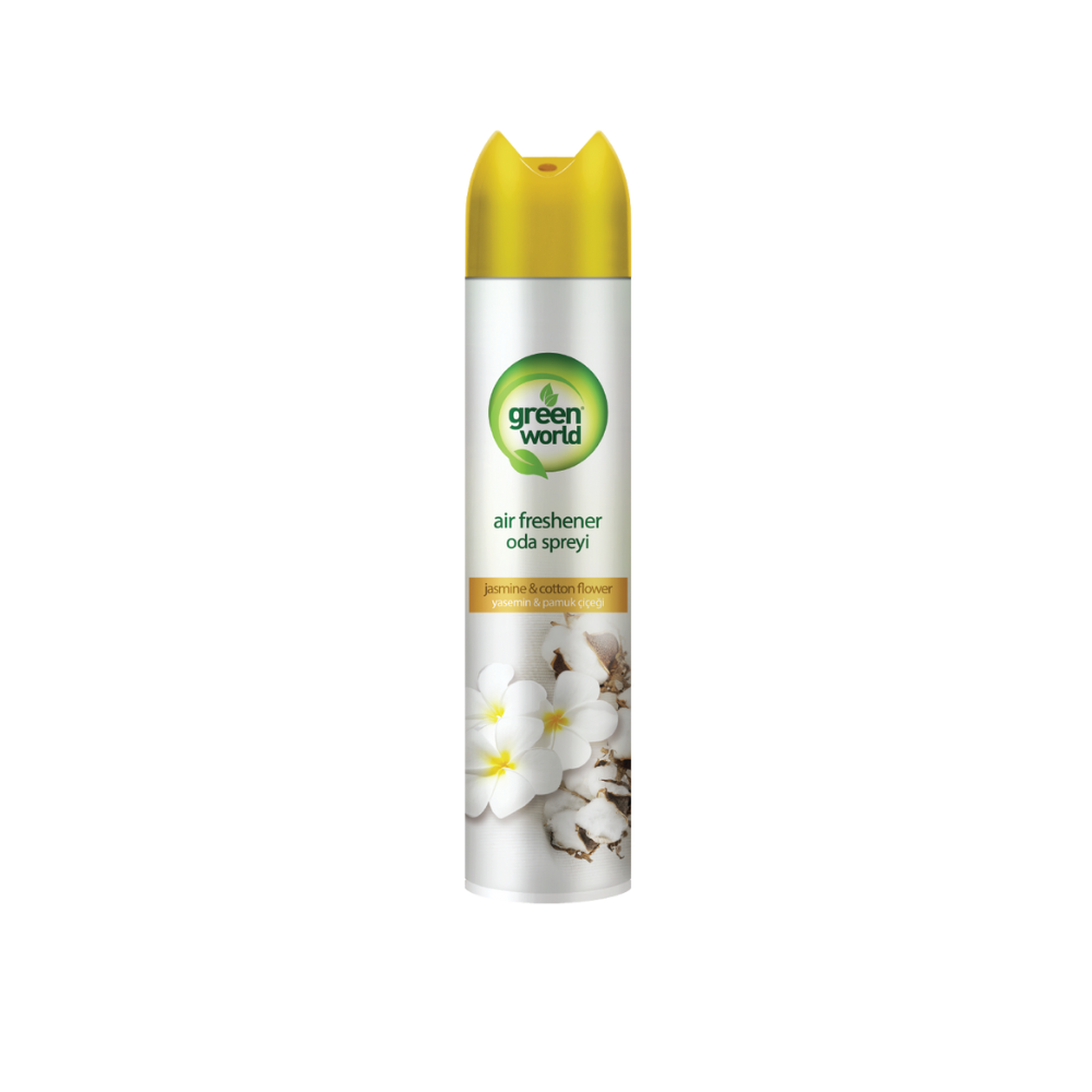 Green World Yasemin & Pamuk Çiçeği Oda Spreyi 300 ML