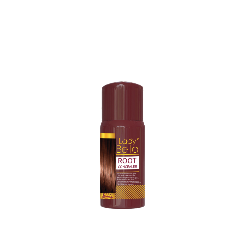 Lady Bella Beyaz Kapatıcı Sprey Dark Brown 100 ML