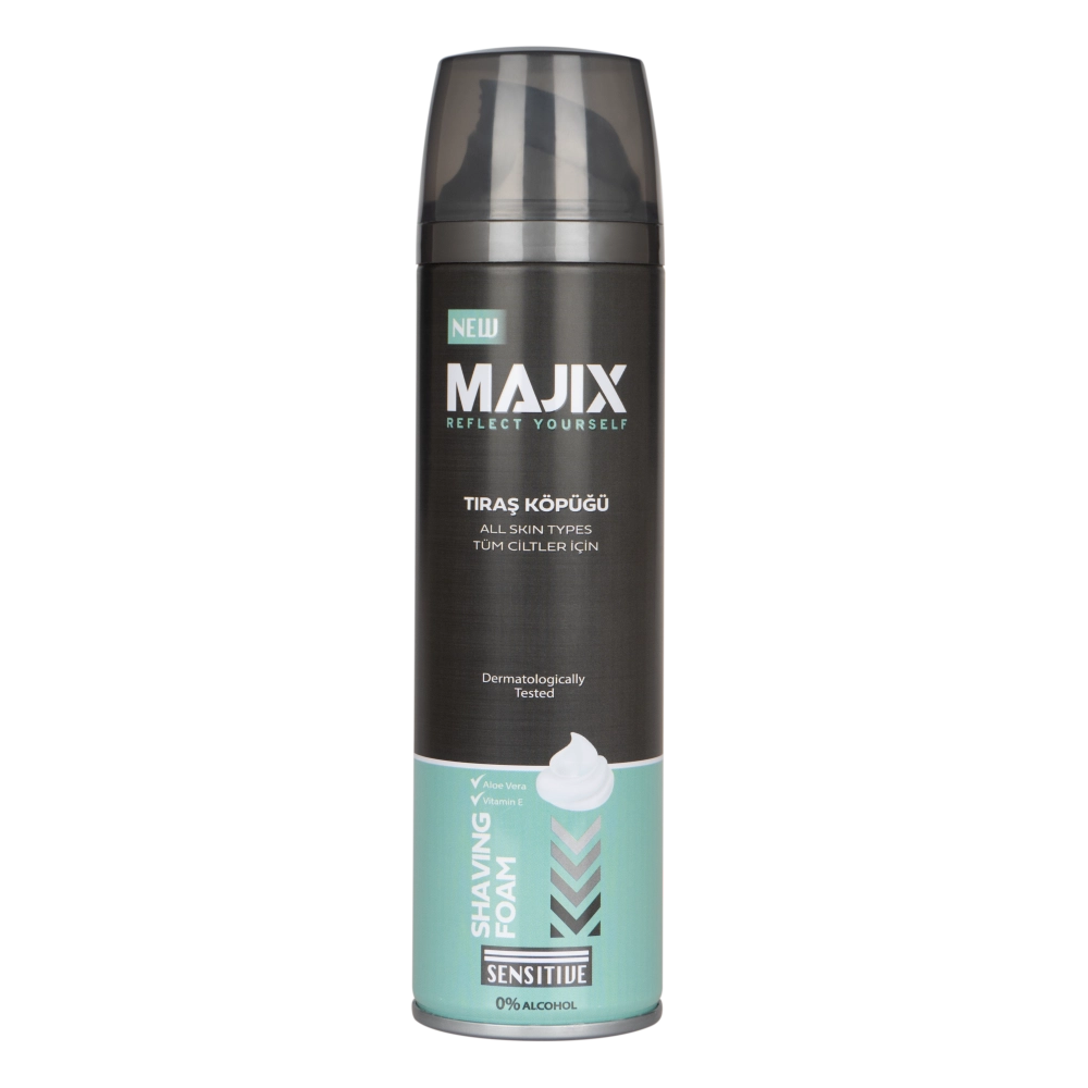 Majix Sensitive Tıraş Köpüğü 50 ML/100 ML/200 ML